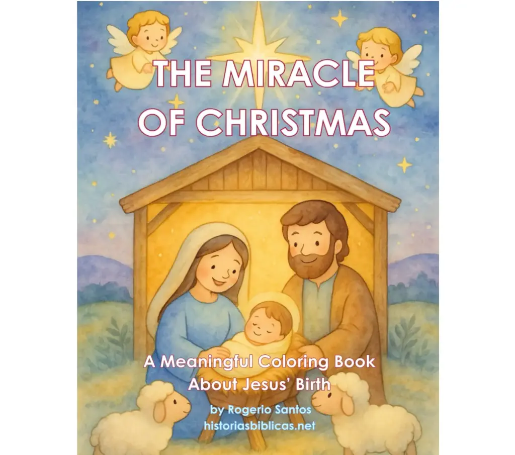 The Miracle of Christmas: A Meaningful Coloring Book About Jesus’ Birth